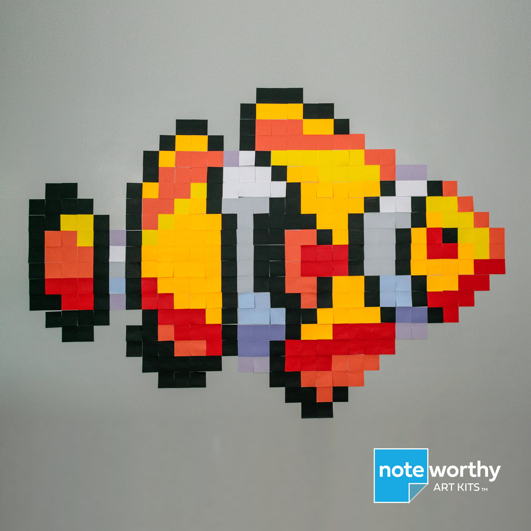 Clownfish Sticky Note Art Kit